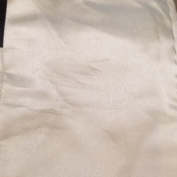 Gestuz White Mini Moto Leather Skirt with Rose Gold Hardware Size 36 or US 4 - Picture 10 of 11